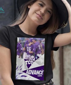 The Horned Frogs TCU Advance To The 2023 NCAA Super Regionals Road To Omaha Shirt