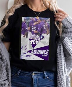 The Horned Frogs TCU Advance To The 2023 NCAA Super Regionals Road To Omaha Shirt