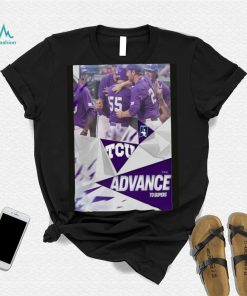 The Horned Frogs TCU Advance To The 2023 NCAA Super Regionals Road To Omaha Shirt