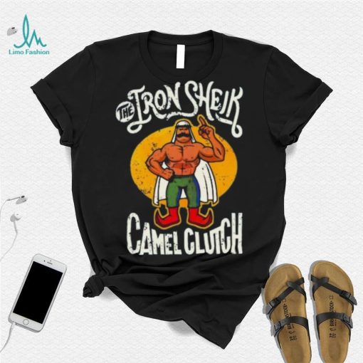 The Iron Sheik Camel Clutch T Shirt, Wrestling Shirt, WWF WWE Tee