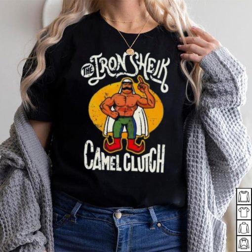 The Iron Sheik Camel Clutch T Shirt, Wrestling Shirt, WWF WWE Tee