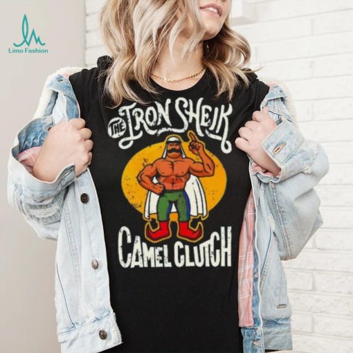 The Iron Sheik Camel Clutch T Shirt, Wrestling Shirt, WWF WWE Tee