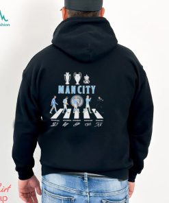 The Man city Abbey road 2023 signatures shirt