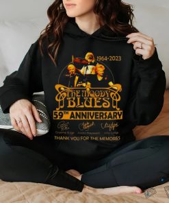 The Moody Blues 57th Anniversary Signature Thank You For The Memories 1964 2023 Shirt