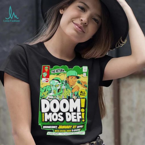 The Mos Def Mf Doom Rapper shirt