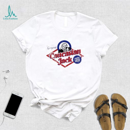 The Original Caucasian Jack retro logo shirt