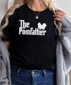 The Pomfather Pomeranian Owner Father’s Day Dog Lover Unisex T shirt