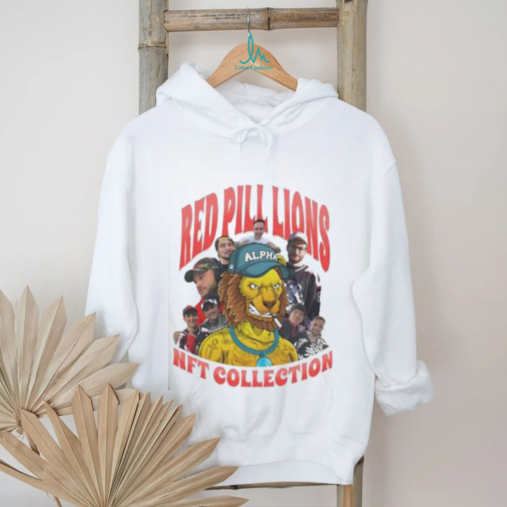 The Red Pill Lions Nft Collection Shirt The Red Pill Lions Nft Collection Shirt