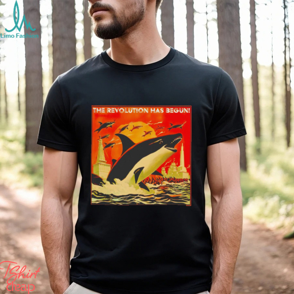 The Revolution Has Begun Orca shirt The Revolution Has Begun Orca shirt