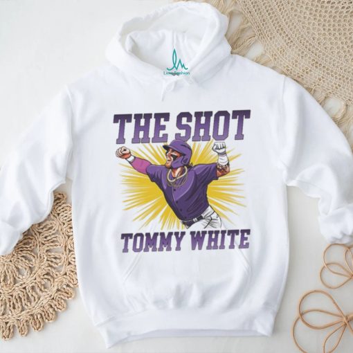 The Shot Tommy White LSU Tigers Shirt