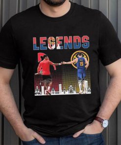 The egends novak djokovic and nikola jokić skyline signature 2023 shirt