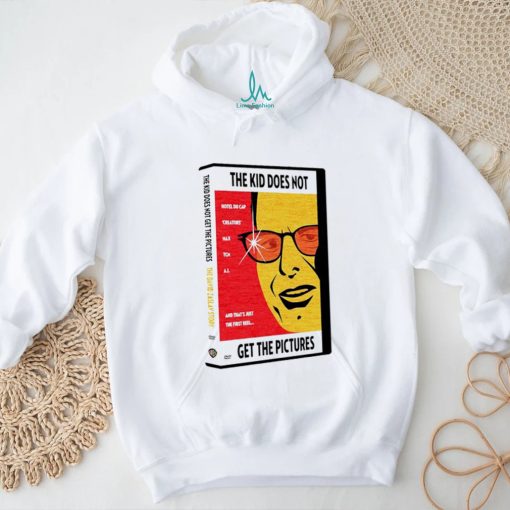 The kid does not get the Pictures DVD video shirt