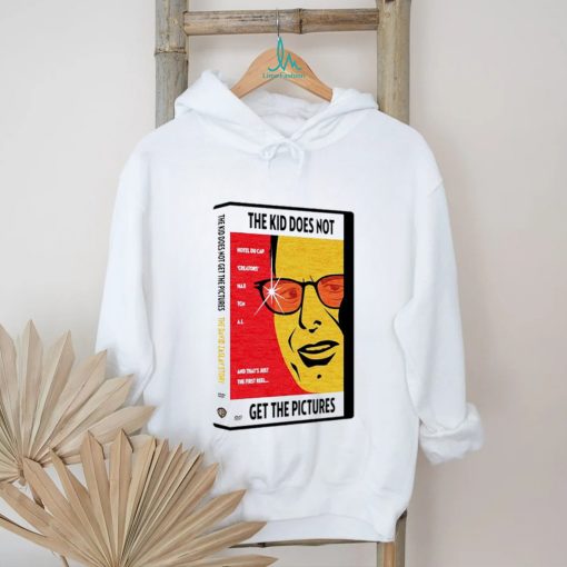 The kid does not get the Pictures DVD video shirt