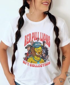 The red pill lions shirt, hoodie, sweater, long sleeve and tank top The red pill lions shirt