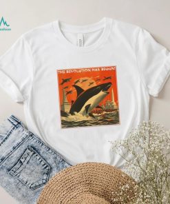 The revolution has begun orca art poster design T shirt