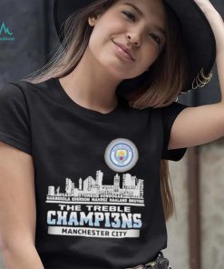 The treble champions the citizens shirt