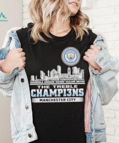 The treble champions the citizens shirt