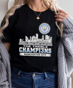 The treble champions the citizens shirt