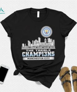 The treble champions the citizens shirt