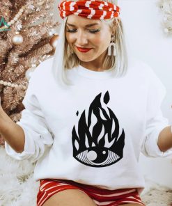 Third eye fire art shirt