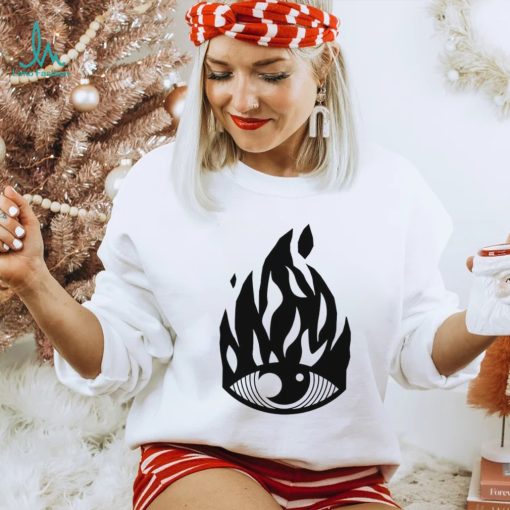 Third eye fire art shirt