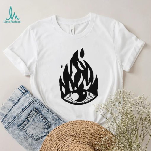 Third eye fire art shirt