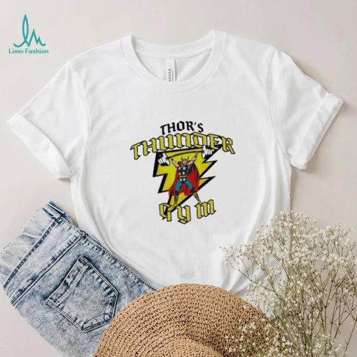 Thor’S Thunder Gym Logo Bodybuilding Shirt