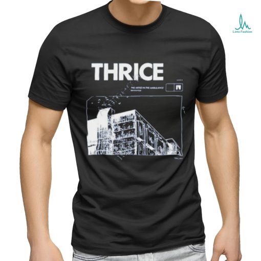 Thrice merch the artist in the ambulance shirt