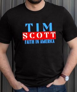 Tim Scott For President Faith In America Shirt