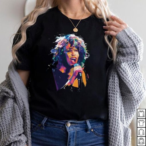 Tina Turner WPAP design T Shirt