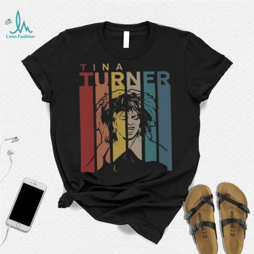 Tinas Turners Shirt, Tinas Turners Singer T  Shirt, Vintage Style Memorable Music Lover Shirts for Men Women