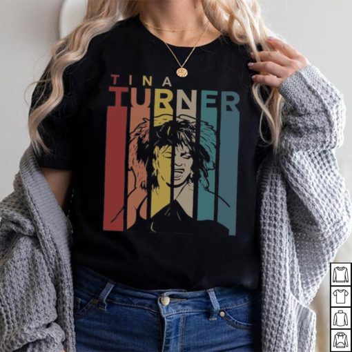 Tinas Turners Shirt, Tinas Turners Singer T  Shirt, Vintage Style Memorable Music Lover Shirts for Men Women