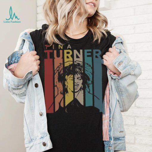 Tinas Turners Shirt, Tinas Turners Singer T  Shirt, Vintage Style Memorable Music Lover Shirts for Men Women
