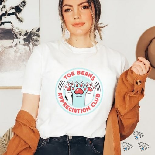 Toe Beans Appreciation Club logo shirt