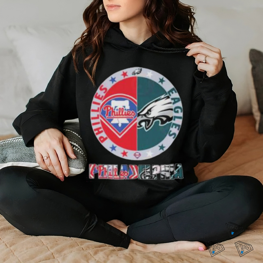 Top Philadelphia Sports Team Philadelphia Phillies And Philadelphia Eagles  shirt - Limotees