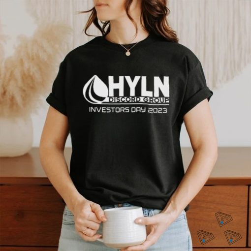 Top hyln discord group investors day 2023 shirt