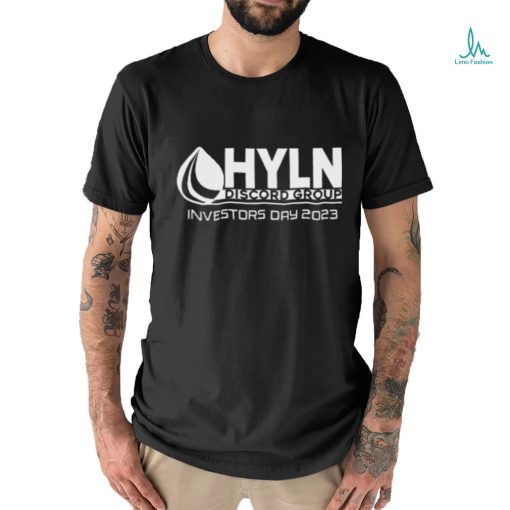 Top hyln discord group investors day 2023 shirt