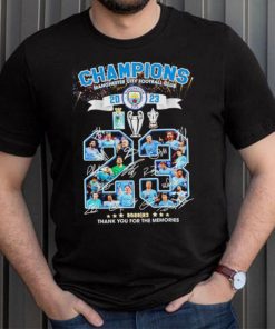 Top manchester City The Citizens Champions 2023 Thank You For The Memories shirt