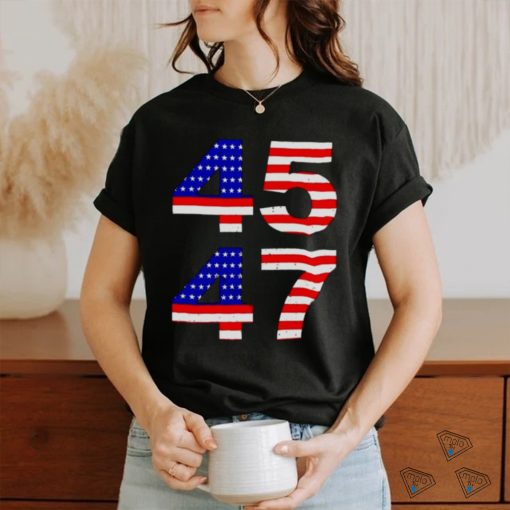 Trump 45 47 2024 president shirt