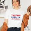 Trump Christie Building Bridges To Make America Great Shirt