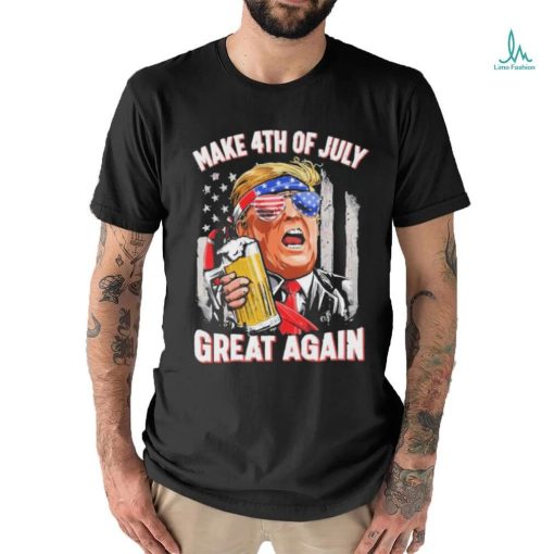 Trump Make 4th Of July Great Again 2023 Shirt