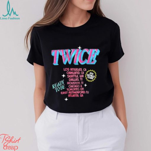 Twice Ready To Be Tour 2023 World T Shirt