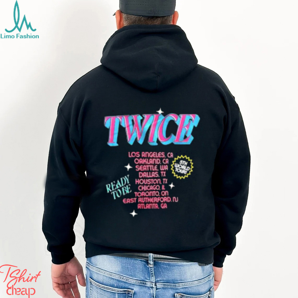 Twice Ready To Be Tour 2023 World T Shirt Twice Ready To Be Tour 2023 World T Shirt
