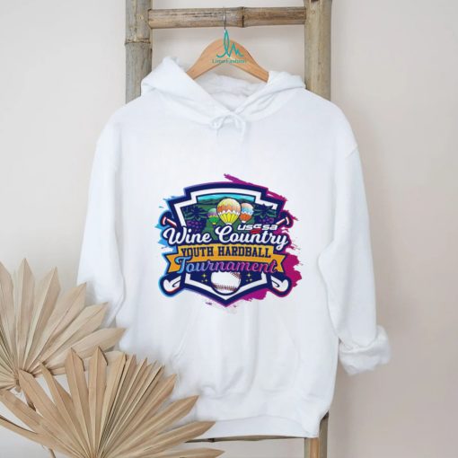 USSSA Wine Country Youth Hardball Tournament 2023 logo shirt