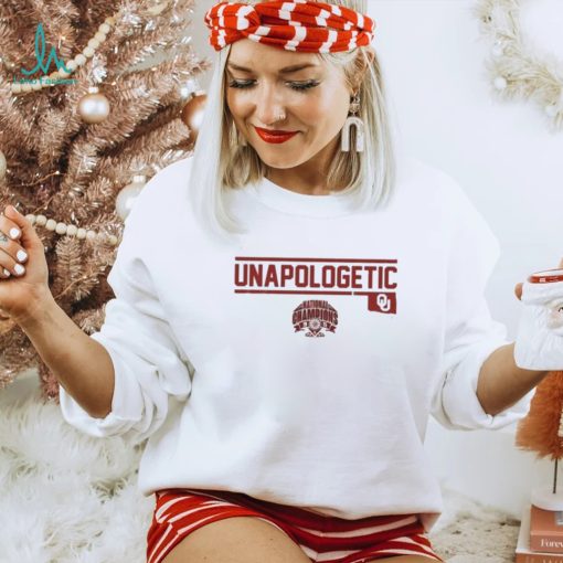 Unapologetic Oklahoma Women’S Softball National Champions 2023 shirt