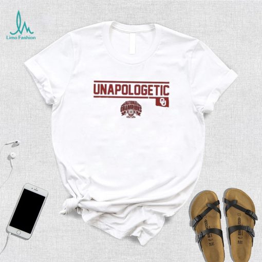 Unapologetic Oklahoma Women’S Softball National Champions 2023 shirt