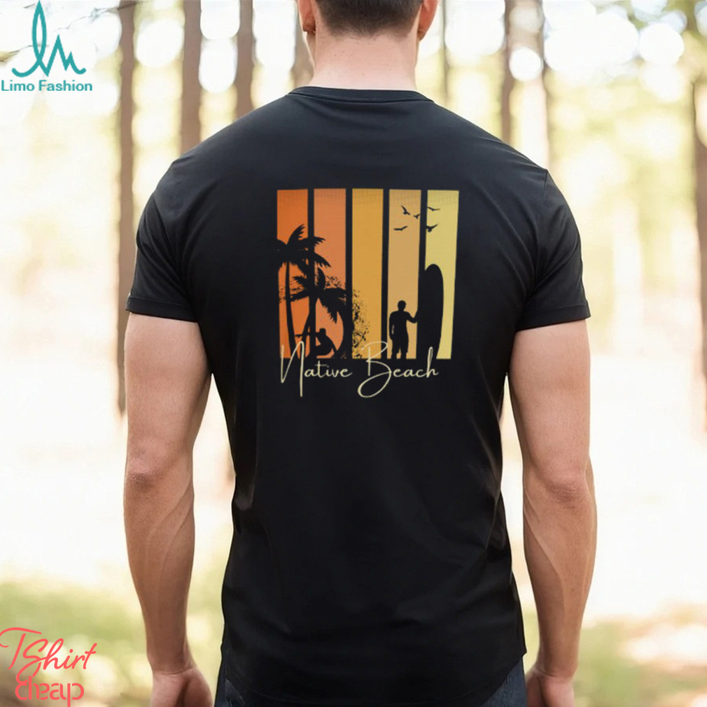 Unisex Sunset Surf Tee Shirt Unisex Sunset Surf Tee Shirt