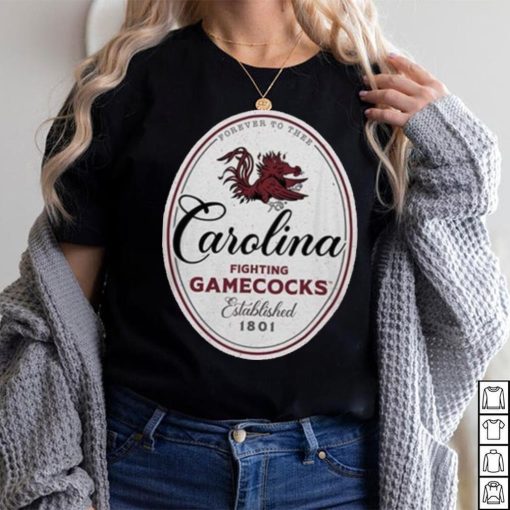 University Of South Carolina Gamecocks Label Carolina Fighting Gamecocks Shirt