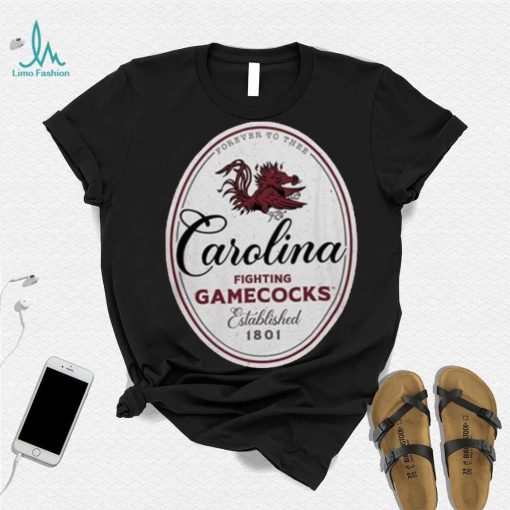 University Of South Carolina Gamecocks Label Carolina Fighting Gamecocks Shirt