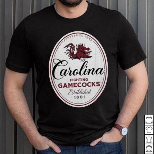 University Of South Carolina Gamecocks Label Carolina Fighting Gamecocks Shirt